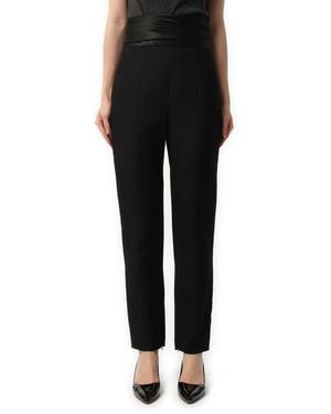 KHAITE Lenro Pants - Black