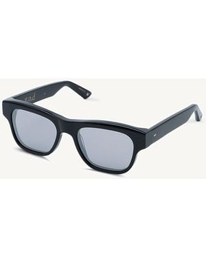 G.O.D Seventeen Sunglass With Flash Lens - Blue