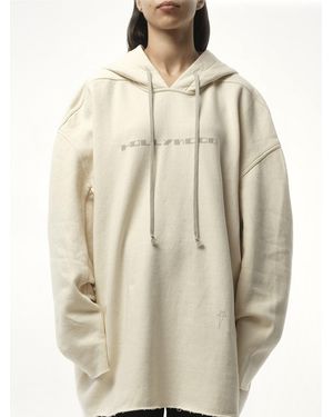 Rick Owens Hollywood Peter Hoodie, 100% Cotton - Natural