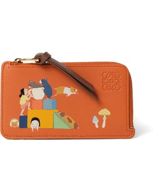 Loewe Hamster Coin Cardholder - Orange