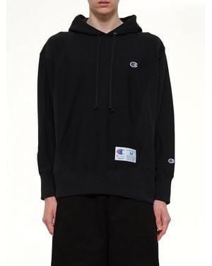 Undercover X Champion Hoodie in Brown for Men | Lyst