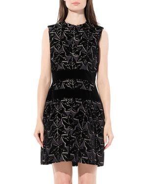 McQueen Dress, Blk - Black