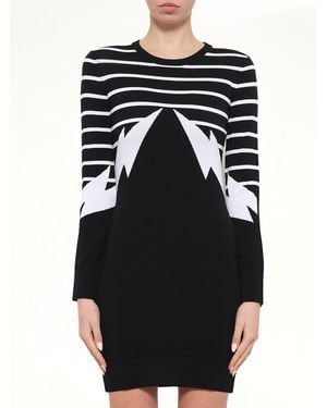 Neil Barrett Knit Dress - Black