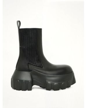 Rick Owens Beatle Mega Tractor Boots - Black