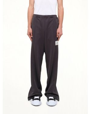 Maison Mihara Yasuhiro Folded Track Trousers - Blue