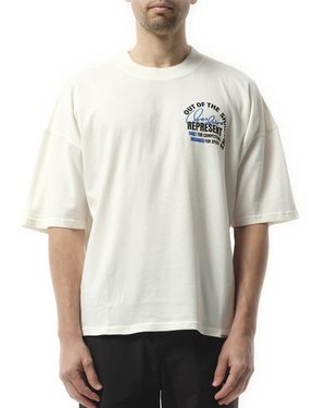 Represent Out Of The Shadows T-Shirt, 100% Cotton, Size: Small - Grey