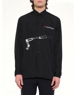 Lanvin Shirt Small Collar - Black