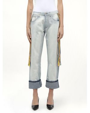 Loewe Stripe Bands Jeans - Blue