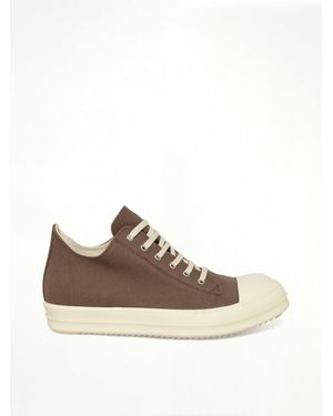 Rick Owens Low Sneaks - Brown
