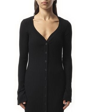 Givenchy Long Knit Dress - Black