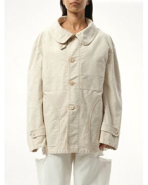 Maison Margiela Workers Moleskin Jacket - Natural