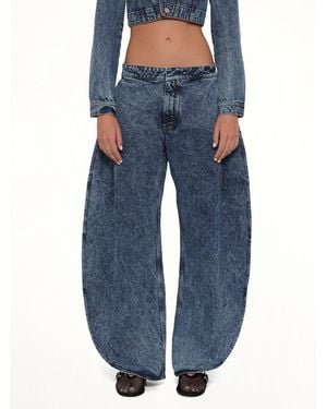 Alaïa Petal Pants - Blue