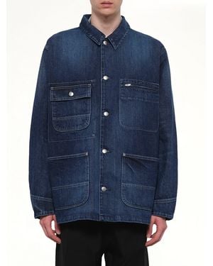vowels Chore Jacket - Blue