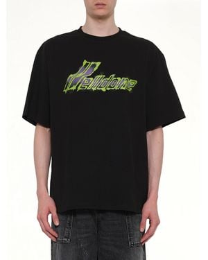 we11done Watercolour T-Shirt - Black