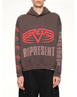 Represent Reversible Living Legacy Falcon Hoodie - Red