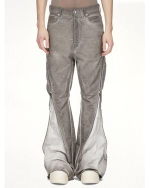 Rick Owens Denim Bolan Banana - Grey