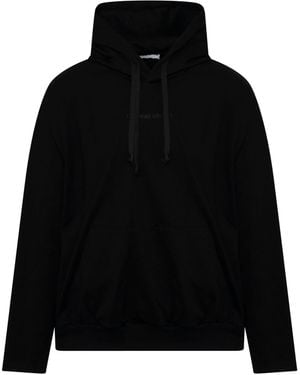 ih nom uh nit Boy Chair Hoodie, Long Sleeves, 100% Cotton, Size: Medium - Black
