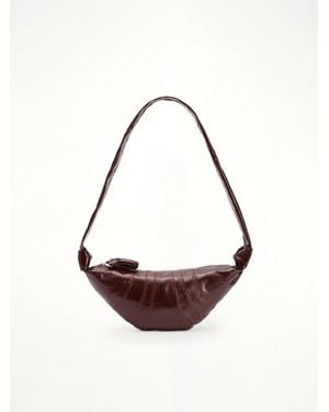 Lemaire Croissant Small Coated Cotton Bag - White