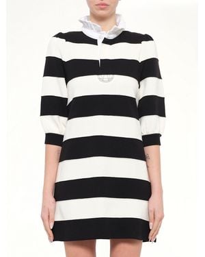 Marc Jacobs Puff Sleeve Dress - Blue