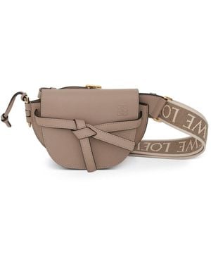 Loewe Mini Gate Dual Bag Crossbody, 100% Soft Calf - Multicolour