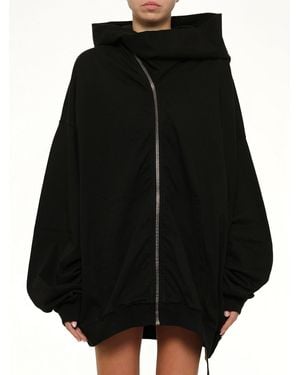 Rick Owens Mountain Hun Hoodie - Black