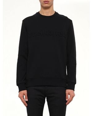 Neil Barrett Logo-Embossed Sweatshirt - Black