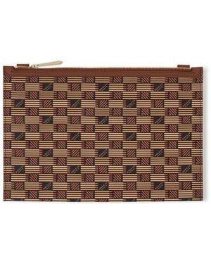 Moreau Saint Multiple Pouch Crossbody Extra Pm, 100% Leather - Brown