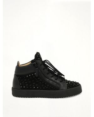 Giuseppe Zanotti Camoscio - Black