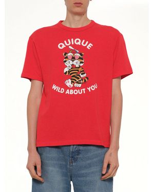 KENZO Cartoon Classic T-Shirt - Red