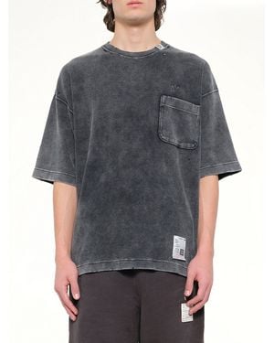Maison Mihara Yasuhiro Bleached T-Shirt - Grey