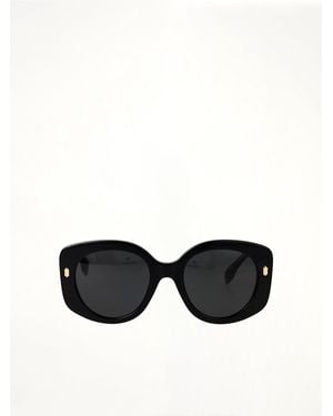 Fendi Fe40137F 5301A Acetate Sunglasses Sunglasses - Black
