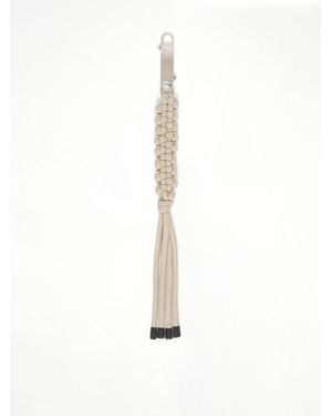 Rick Owens X Moncler Hiking Rope Keyring - White