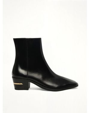 Amiri Ma Metallic Heel Boot - Black