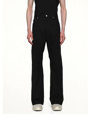 Rick Owens Cotton Whipcord Geth Jeans - Black