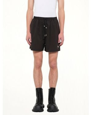 THUG CLUB Tc Riding Skull Hybrid Shorts - Black