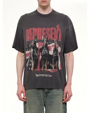 Represent Dream On Tour T-Shirt - Grey