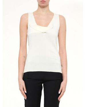 Neil Barrett Knit Top - White