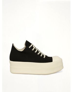 Rick Owens Mega Bumper Low Sneaks - Black