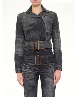 DIESEL De-Legend-S Denim Jacket - Grey