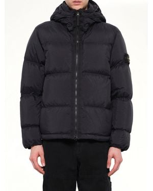 Stone Island 4100013 Matt Ripstop Cordura Puffer Jacket - Blue