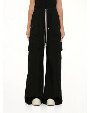 Rick Owens Double Cargo Jumbo Belas - Black