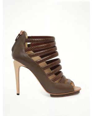 Linda Farrow Leather Shoes - Brown