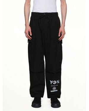 Y-3 X Nbhd Cargo Trousers - Black