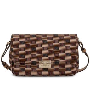 Moreau Croisette Crossbody Pm, 100% Calfskin - Brown