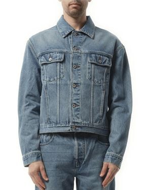 Jacquemus La Veste Denim, 100% Cotton - Blue