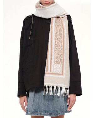 Loewe Wool Scarf - Black