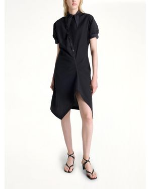 Lemaire Soft Collar Dress - Black
