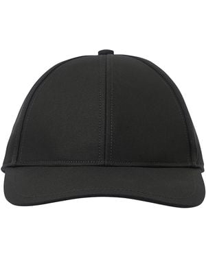 Sacai Back Drawstring Cap, 100% Cotton - Black