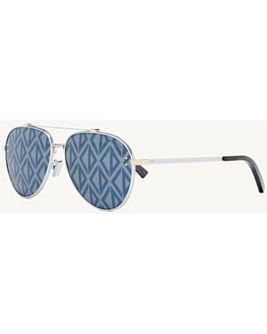 Dior Cd Diamond A1U F2B459 Pilot Sunglasses - Blue