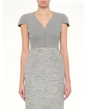 McQueen Pencil Dress - Grey